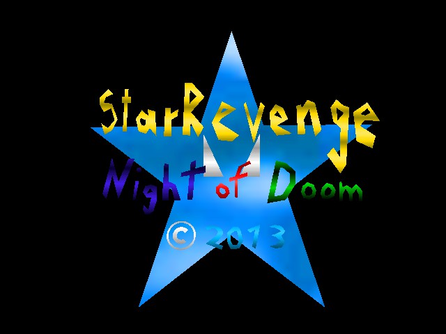 Star Revenge - Night of Doom (demo) Title Screen